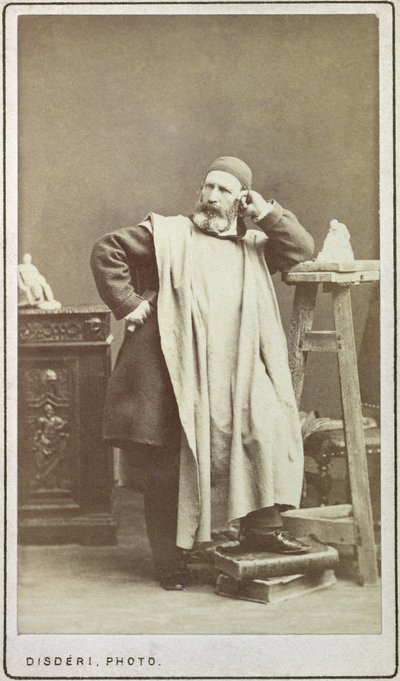 Jean-Baptiste Carpeaux by Andre Adolphe Eugene Disderi